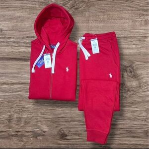 Polo Men Tracksuit-Red- BRAND NEW